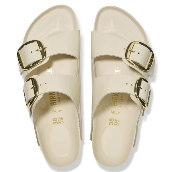 Arizona Big Buckle Naturleder Lack-Birkenstock Best Sale