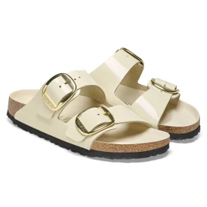 Arizona Big Buckle Naturleder Lack-Birkenstock Best Sale