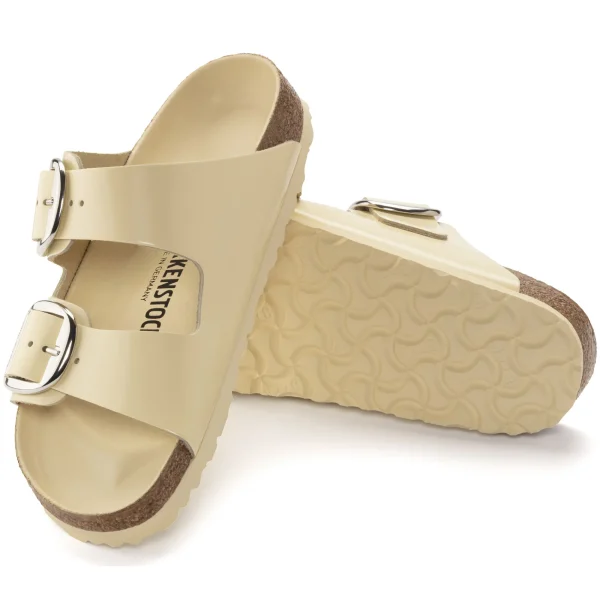 Arizona Big Buckle Naturleder Lack-Birkenstock Fashion