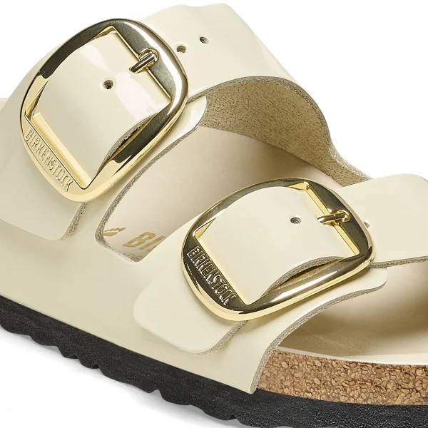 Arizona Big Buckle Naturleder Lack-Birkenstock Best Sale