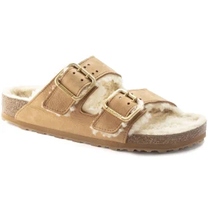 Arizona Bold Shearling Naturleder Nubuk-Birkenstock Store