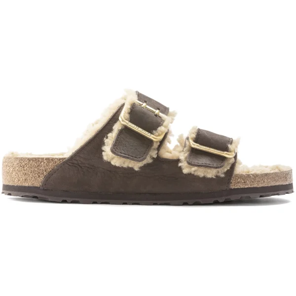 Arizona Bold Shearling Naturleder Nubuk-Birkenstock Flash Sale