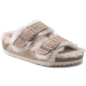 Arizona Lammfell Kids Veloursleder-Birkenstock Outlet