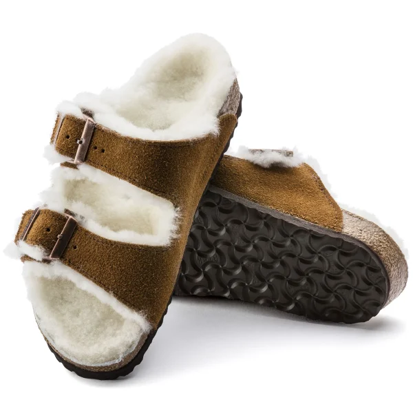 Arizona Lammfell Kids Veloursleder-Birkenstock Discount