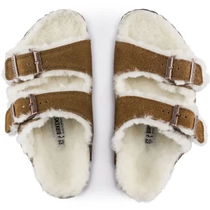 Arizona Lammfell Kids Veloursleder-Birkenstock Discount