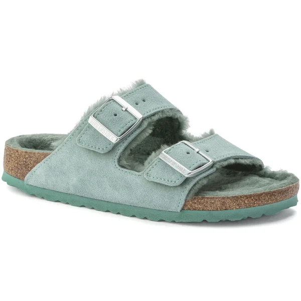 Arizona Lammfell Veloursleder-Birkenstock Fashion