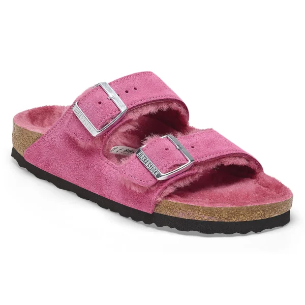 Arizona Lammfell Veloursleder-Birkenstock Store