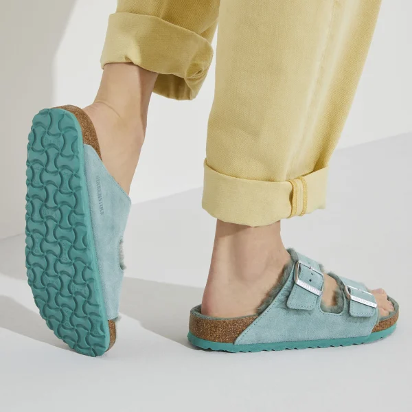 Arizona Lammfell Veloursleder-Birkenstock Fashion