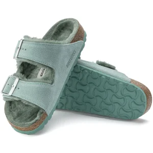 Arizona Lammfell Veloursleder-Birkenstock Fashion