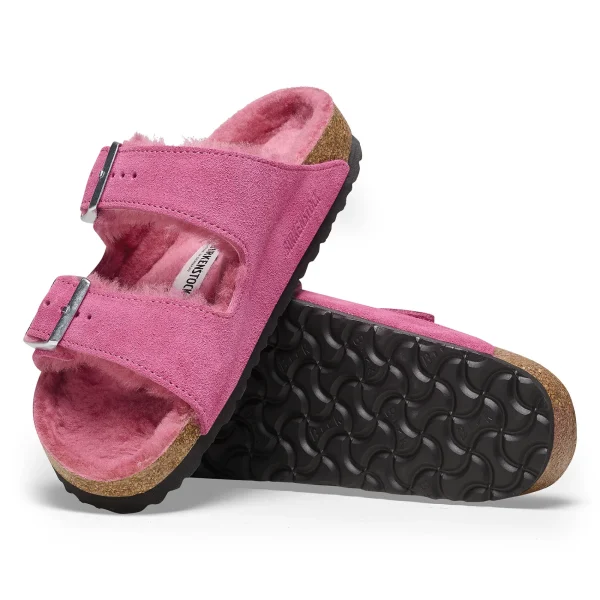 Arizona Lammfell Veloursleder-Birkenstock Store