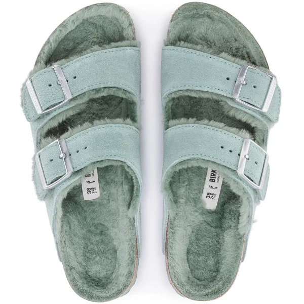 Arizona Lammfell Veloursleder-Birkenstock Fashion