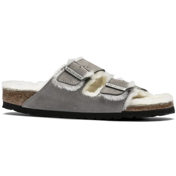 Arizona Lammfell Veloursleder-Birkenstock Online