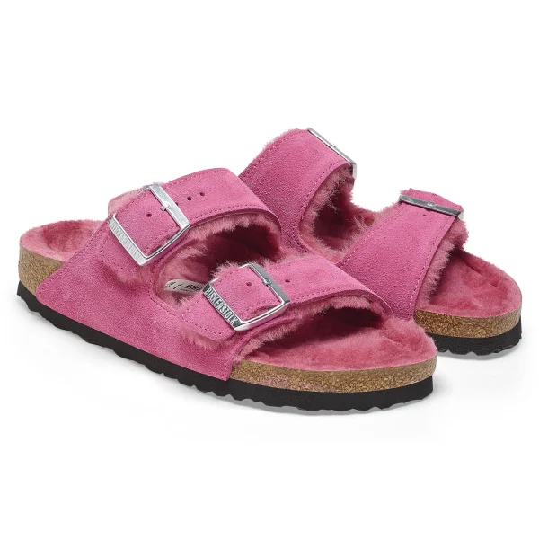 Arizona Lammfell Veloursleder-Birkenstock Store