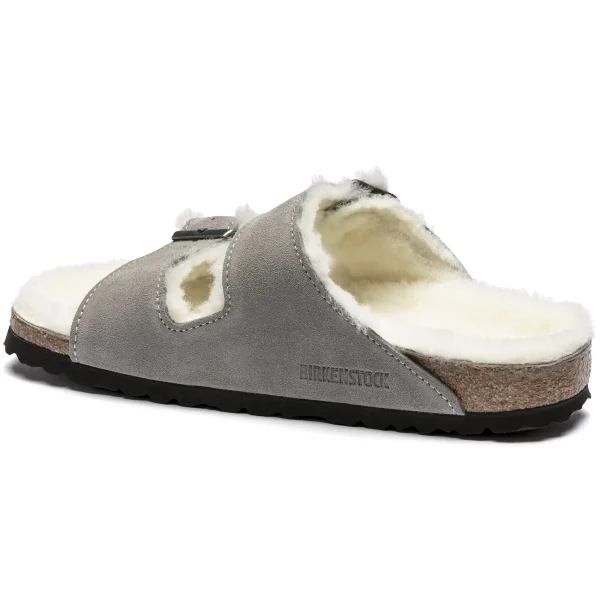 Arizona Lammfell Veloursleder-Birkenstock Online