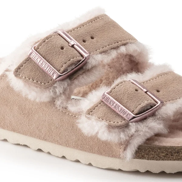 Arizona Lammfell Veloursleder-Birkenstock Best