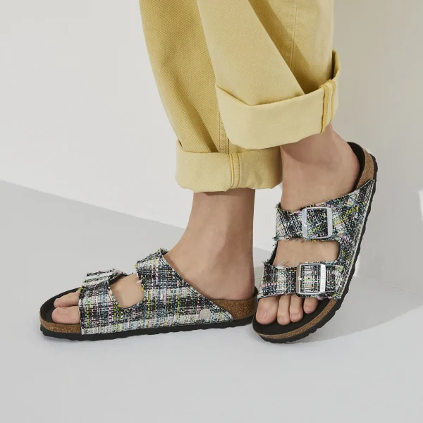 Arizona Rivet Logo Synthetik/Textil-Birkenstock Fashion