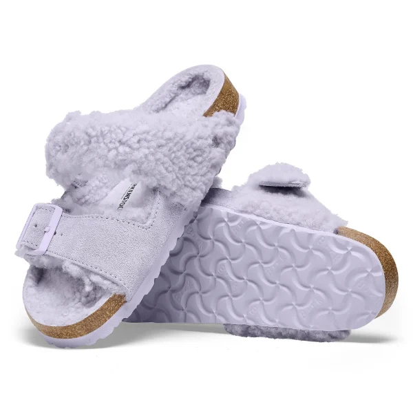 Arizona Teddy Split Veloursleder/Lammfell-Birkenstock Best Sale