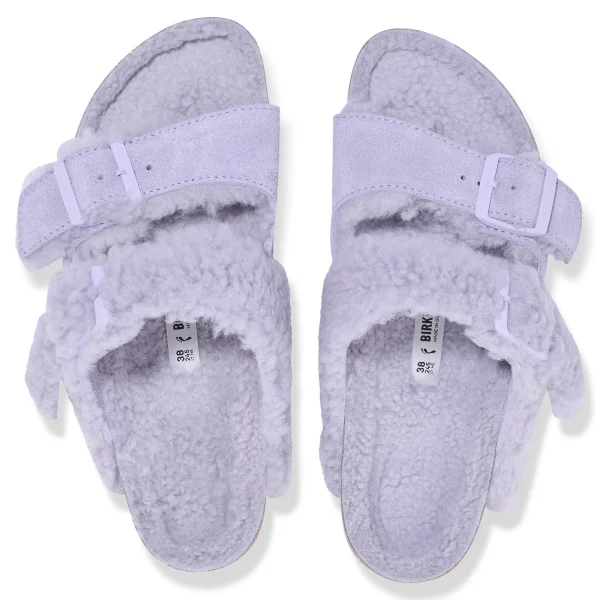 Arizona Teddy Split Veloursleder/Lammfell-Birkenstock Best Sale