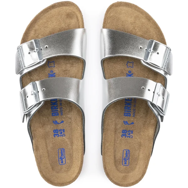 Arizona Weichbettung Naturleder-Birkenstock Fashion