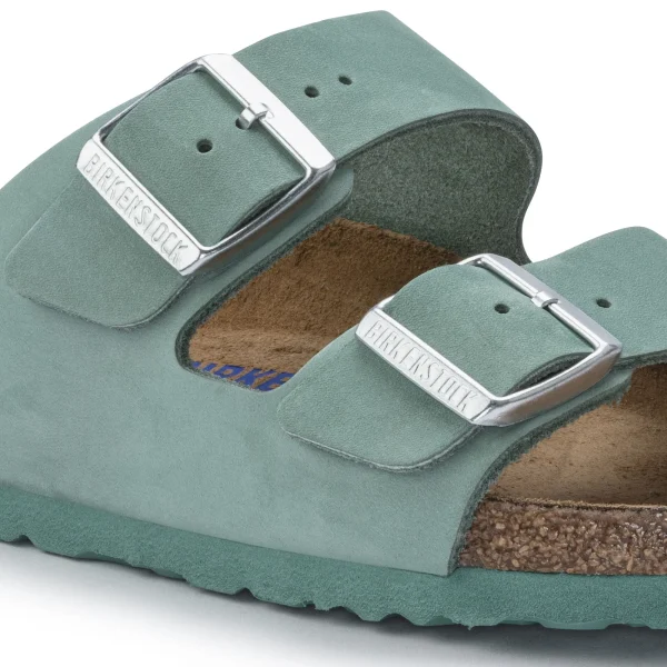 Arizona Weichbettung Naturleder Nubuk-Birkenstock Clearance