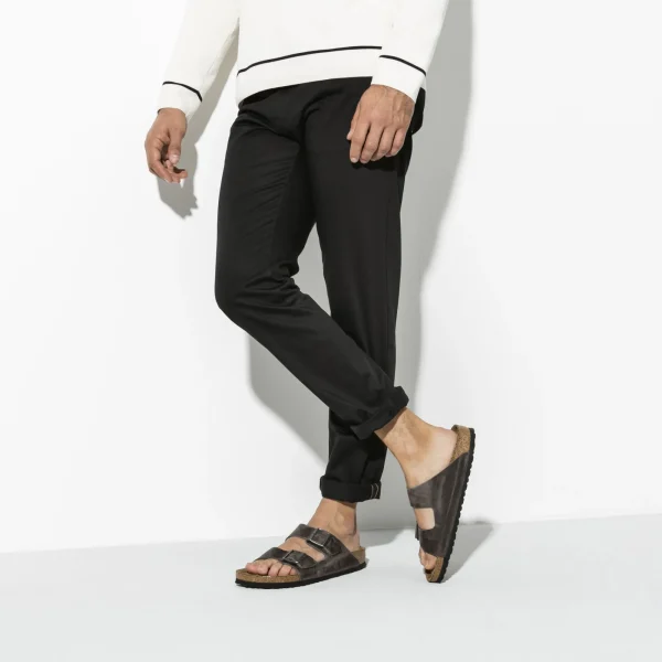 Arizona Weichbettung Nubukleder geölt-Birkenstock Discount