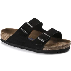 Arizona Weichbettung Veloursleder-Birkenstock New