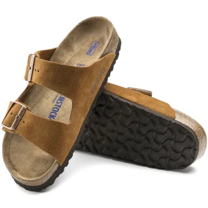 Arizona Weichbettung Veloursleder-Birkenstock Sale