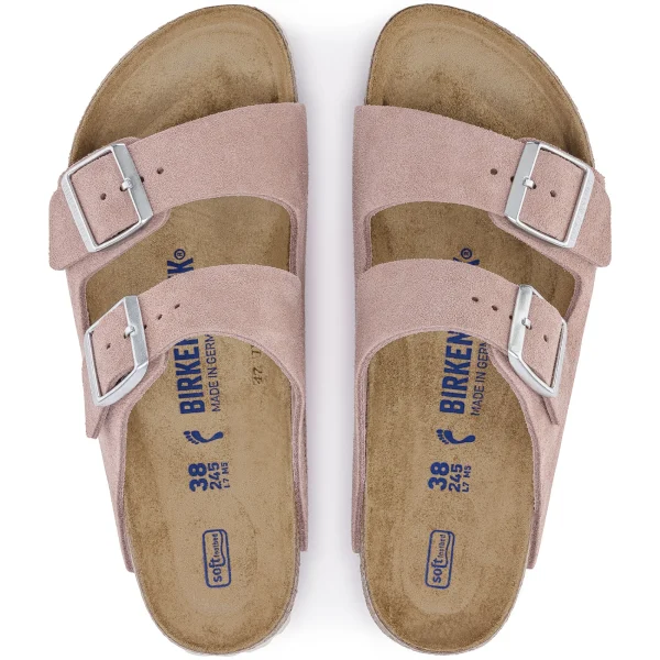 Arizona Weichbettung Veloursleder-Birkenstock Flash Sale