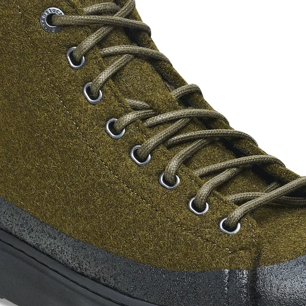 Bend Mid Dip Naturleder/Textil/Filz-Birkenstock New