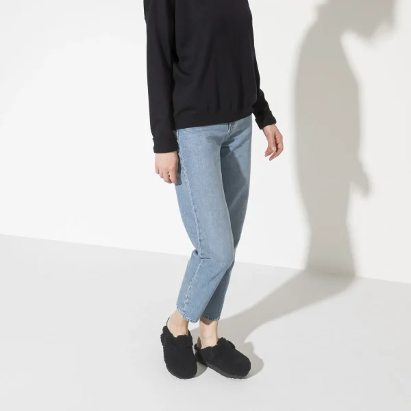 Boston Big Buckle Platform Shearling-Birkenstock Cheap