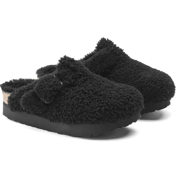 Boston Big Buckle Platform Shearling-Birkenstock Cheap