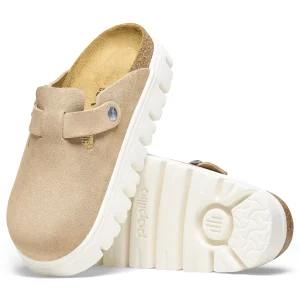 Boston Chunky Veloursleder-Birkenstock Clearance