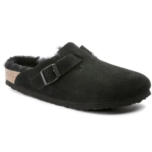 Boston Lammfell Veloursleder-Birkenstock Clearance