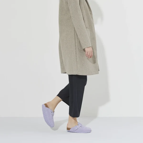 Boston Lammfell Veloursleder/Lammfell-Birkenstock Shop