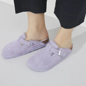 Boston Lammfell Veloursleder/Lammfell-Birkenstock Shop