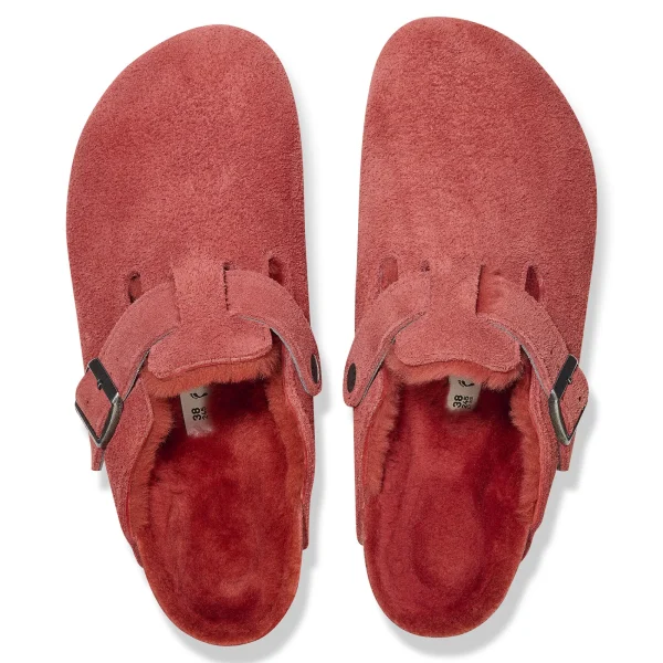 Boston Lammfell Veloursleder-Birkenstock Store