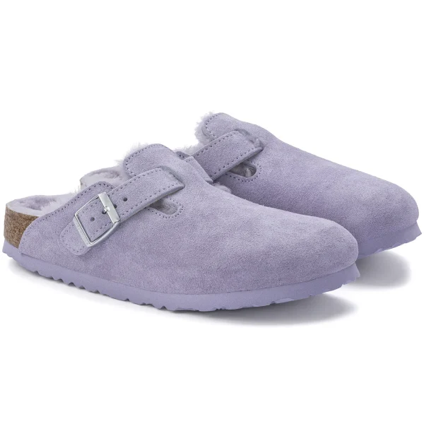 Boston Lammfell Veloursleder/Lammfell-Birkenstock Shop