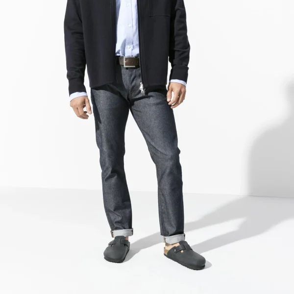 Boston Naturleder Geölt-Birkenstock Cheap