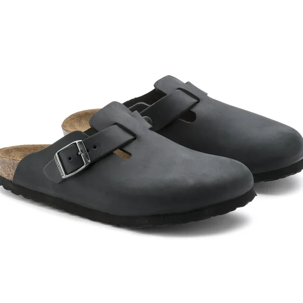 Boston Naturleder Geölt-Birkenstock Cheap