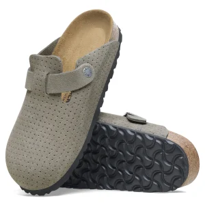 Boston Veloursleder Geprägt-Birkenstock Cheap