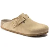 Boston Weichbettung Veloursleder-Birkenstock Fashion