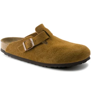 Boston Weichbettung Veloursleder-Birkenstock Shop