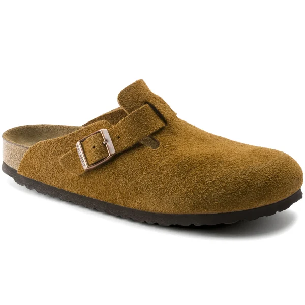 Boston Weichbettung Veloursleder-Birkenstock Shop