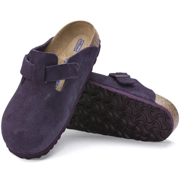 Boston Weichbettung Veloursleder-Birkenstock Best