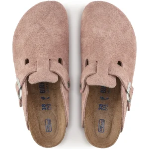 Boston Weichbettung Veloursleder-Birkenstock Flash Sale