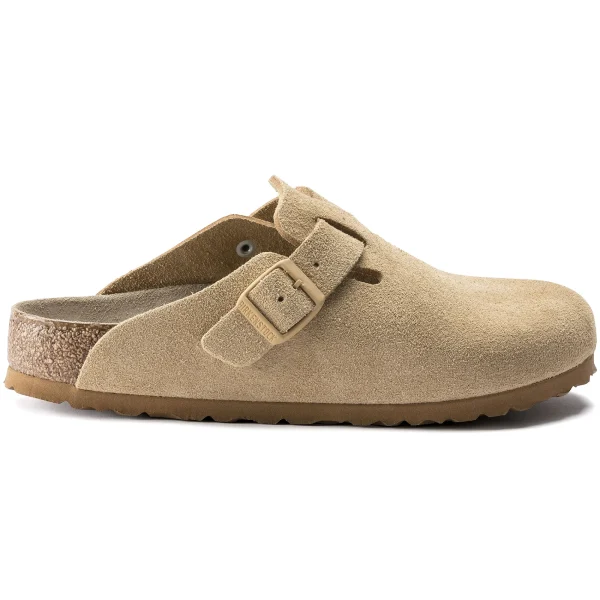 Boston Weichbettung Veloursleder-Birkenstock Fashion