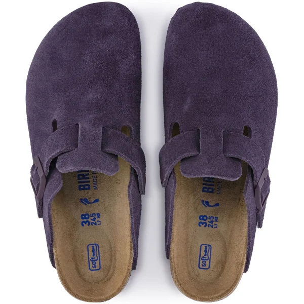 Boston Weichbettung Veloursleder-Birkenstock Best