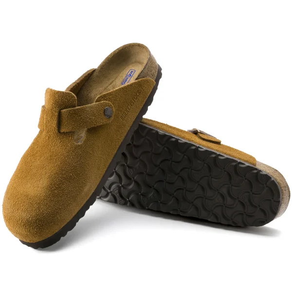 Boston Weichbettung Veloursleder-Birkenstock Shop