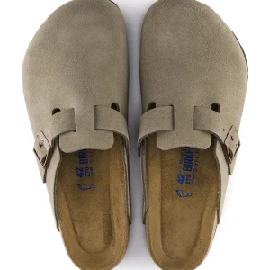 Boston Weichbettung Veloursleder-Birkenstock Sale