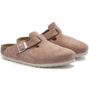 Boston Weichbettung Veloursleder-Birkenstock Flash Sale